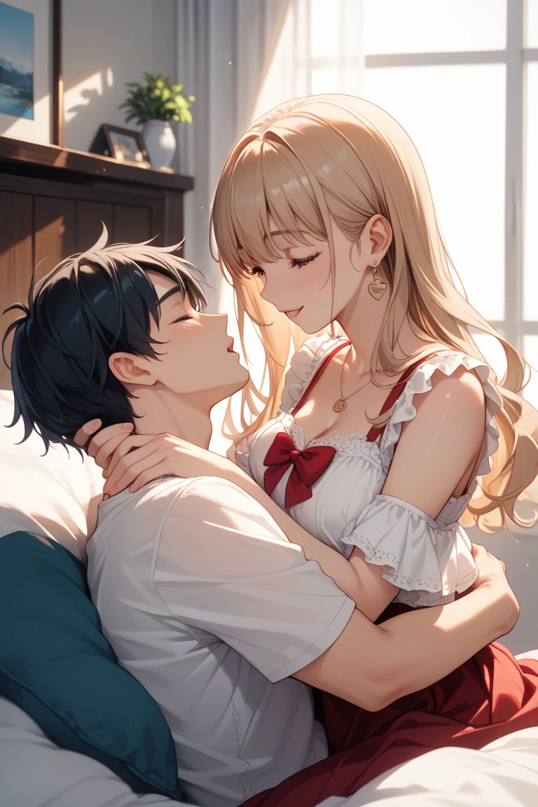 photo realistic, (masterpiece,best quality:1.4),(8k,raw photo,photo realistic:1.2), detailed skin,detailed face,(1boy and 1girl,having fuck:1.8),hug from behind, 1girl,Japanese idol,cute face, , Not Safe for Work, Pink Underwear, (((NO Panties))), ((Open twat))), anus, happy, medium bob, underwear on the floor grasping one's panties, blonde hair, ((wavy hair)),((pretty fingers)),((beautiful feet)),Little Girlgs, twat, ((frilled legwear)) ,hairband, child, small breasts, pink kawaii room , pink gothic room, messy room, Marchen, macarons, Candy, ribbon, small window, (Miscellaneous goods are placed in a mess:1.3),dresser, antimacassar ,