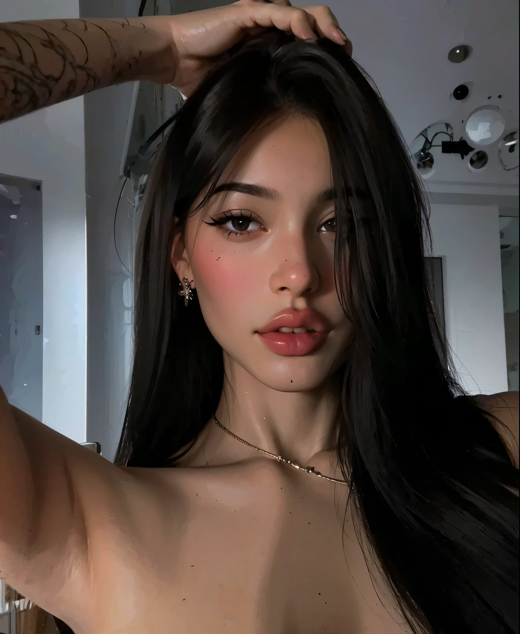 siren eyes and slanted eyes and Asian eyes