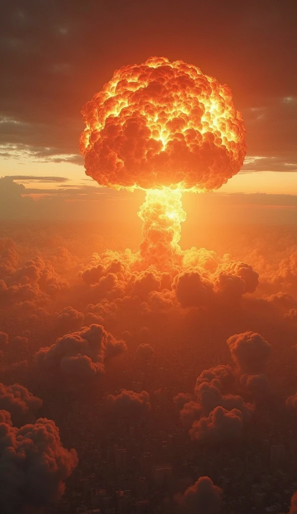 a huge explosion on the earth's surface from above, a comet streaking across the sky, massive explosion, apocalyptic, dark ominous clouds, dramatic lighting, cinematic composition, photorealistic, 8k, highly detailed, realistic, dramatic, intense, explosive, otherworldly, epic scale, awe-inspiring
