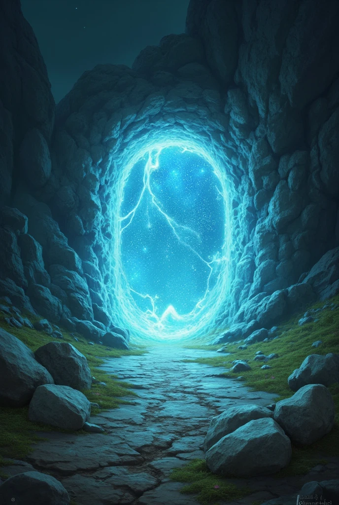 glowing portal