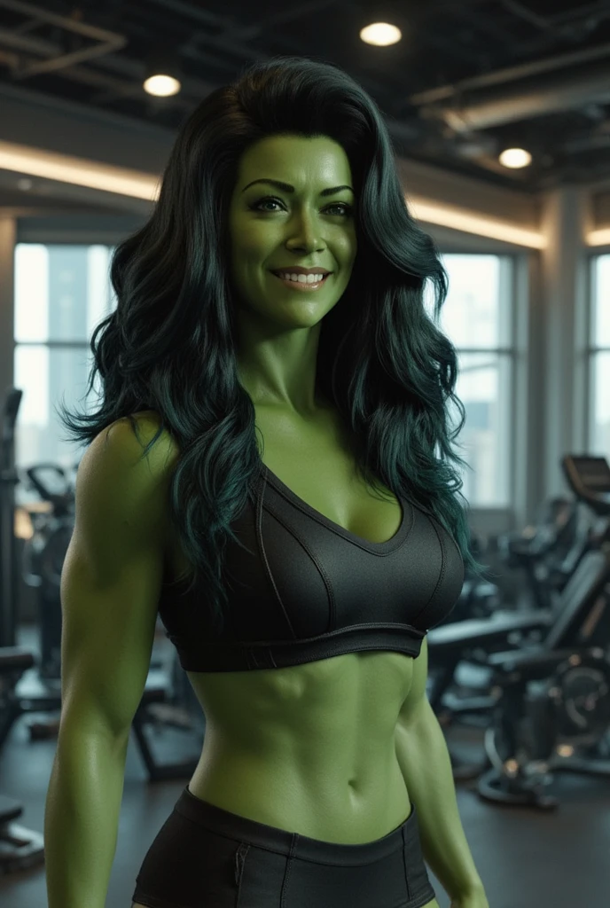 She hulk fighting with hulk