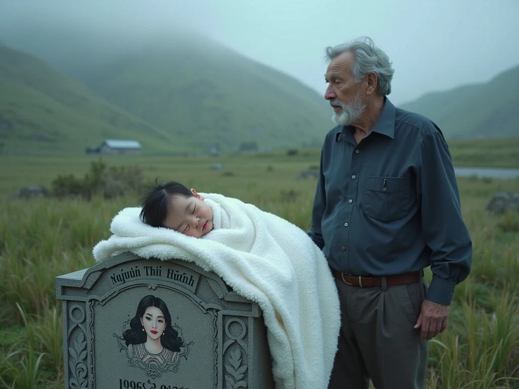 a 40 year old pregnant woman crying with 3 small children in front of a grave,detailed face and body,extremely detailed eyes and face,longeyelashes,beautiful skin,sad expression,holding children,mourning,cemetery,gravestones,cloudy sky,gloomy atmosphere,somber mood,dramatic lighting,muted colors,realistic,photorealistic,photo-realistic:1.37,(best quality,4k,8k,highres,masterpiece:1.2),ultra-detailed,HDR,UHD,studio lighting,ultra-fine painting,sharp focus,physically-based rendering,extreme detail description,professional,vivid colors,bokeh