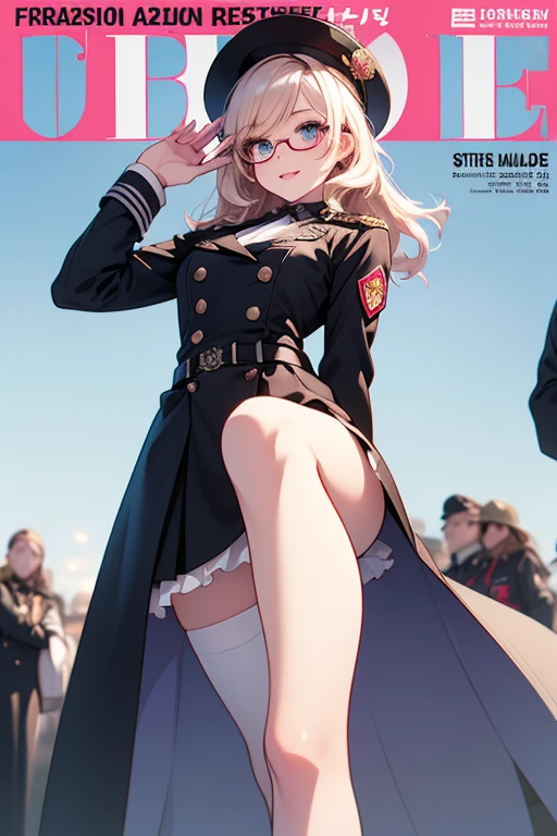 BREAK Perfect Anatomy、(High resolution:1.2)、Incredible illustrations、(Cute illustrations:1.2)
(Beautiful background,(nature,crowd))(,yuri,dutch angle)
2gial((blonde hair,shiny hair,hair intakes:1.8,long hair)(doyagao)(a girl,, 1.4meters, 35kg),17-year-old,flat chest))(Black coat,Combat Uniform,,garter straps,Eye patch),
((gradient grey hair,shiny hair,hair intakes:1.8,Dark Skin:1.6)(doyagao)(a girl,height 1.7meters, 40kg),,17-year-old))
(Black coat,ゴシック風Combat Uniform,,garter straps,eyepatch:1.8) )
Cosplayer surrounded by people