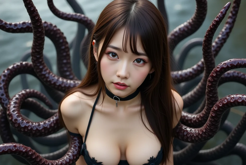 Beautiful Japanese Girls、18-year-old high 、Sea、Giant Octopus、Giant Octopusに襲われている、Giant Octopusに犯されている、Beautiful girl attacked by tentacles、Tentacle nest、Tentacles tangled in arms、Tentacles entangled in chest、tentacles tangled in the legs,、(thick tentacles wrap around the neck:1.3)、Arm gets swallowed by tentacle、(The tentacles engulfed her legs..、spread widely.:1.9)、Completely naked、Full nudity、Very beautiful and small breasts、Beautiful cherry-colored areola、Erect nipples、Small Ass、Shaven、Beautiful girl crying、(Tentacles spread their legs wide、The tentacles spread wide and are inserted into the vagina:1.6)、Tentacles piercing the genitals、A large amount of semen overflows from the vagina、A large amount of semen drips from the pubic area、My whole body is wet、The girl&#39;s limbs２Book by book！、Semi-long hair up to the shoulders、Very beautiful and small breasts、Beautiful cherry-colored areola、Erect nipples、Slim waist、Thin legs、Brown Hair、She has a tentacle stuck in her mouth、Sex toys are inserted into her vagina, asshole and mouth.、Ecstasy Face、She looks like she&#39;s enjoying having a tentacle inserted into her pussy.My whole body is wet with octopus mucus、Oily skin、Being fucked hard by tentacles、Being violated by tentacles inserted into her vagina and anus、A tentacle is thrust violently into her mouth、Tentacles are violently inserted into her genitals and stirred up.