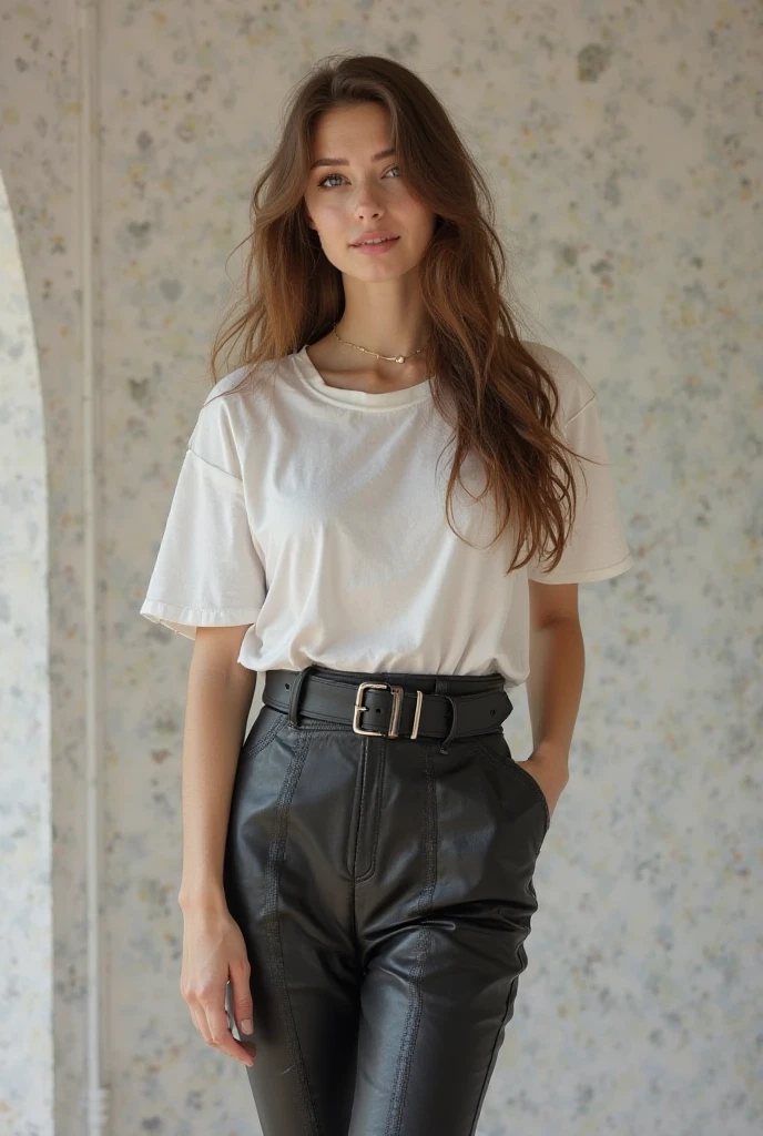 Sexy girl with tight shorts and shirt