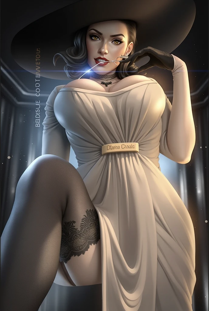 beautiful girl sitting on a large phallus, photorealistic, hyper detailed, 8k, intricate details, realistic skin texture, realistic lighting, dynamic pose, seductive expression, sensual, erotic, mature themes, adult content