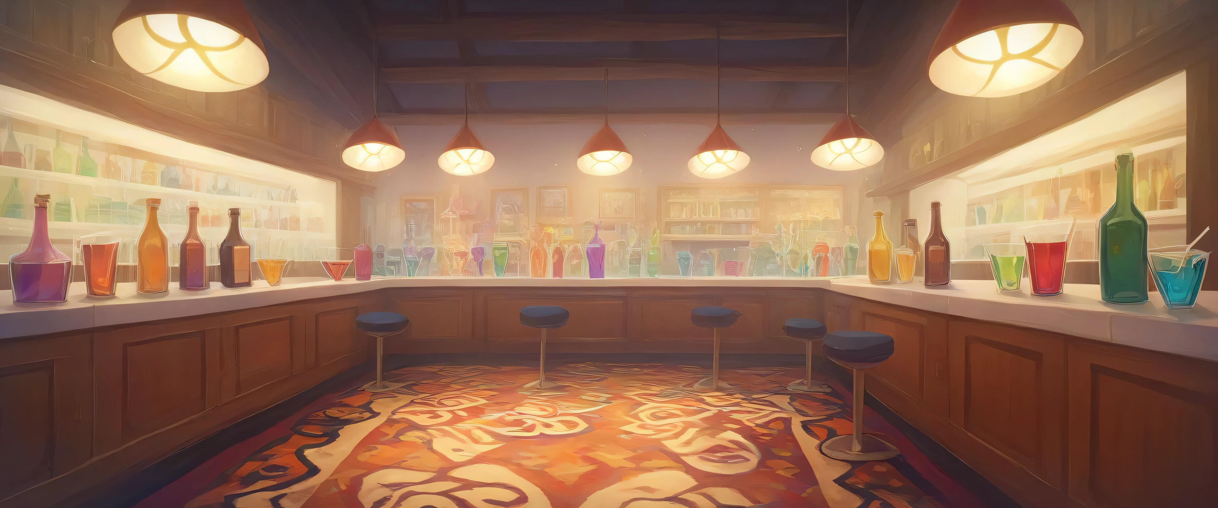 safe_pos, score_9, score_8_up, score_7_up , indoors, bar, cocktails, no pony, floor
