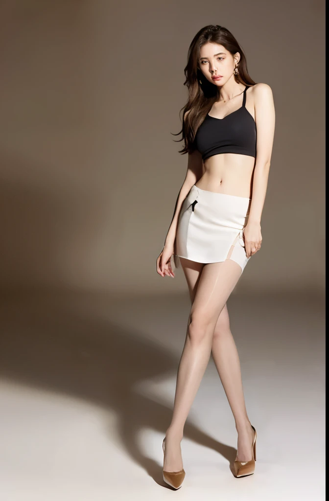 ((Biologically correct limb count))、(( Full body, including face))、4K、masterpiece、((Focus on the legs))、((Symmetrical facial features))、Beautiful woman、Long Hair、Excellent style、Beautiful arms、Beautiful feet、Open your feet wide、Beautiful Hands、(thin)、(skirt、High heels)、(Beautiful feetのアップ)、An illustration、underwear、AI Cartoon