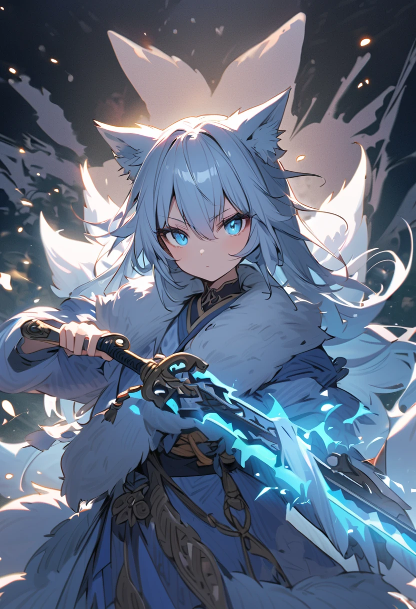 anthro wolf female, long wolf snout
(masterpiece:1.2), (highly detailed:1.2), (intricate:1.2), (best quality:1.2), kneeling, temperate forest, wet forest, light mist, rain, (ral-blueresin shield:1.2) <lora:Tied_Shirt:1> tied_shirt, , shirt tied with a noose, wearing a tied_shirt, 
<lora:Concept - Cryomancer:1> ice-flurry, snow,cryokinesis, dynamic pose