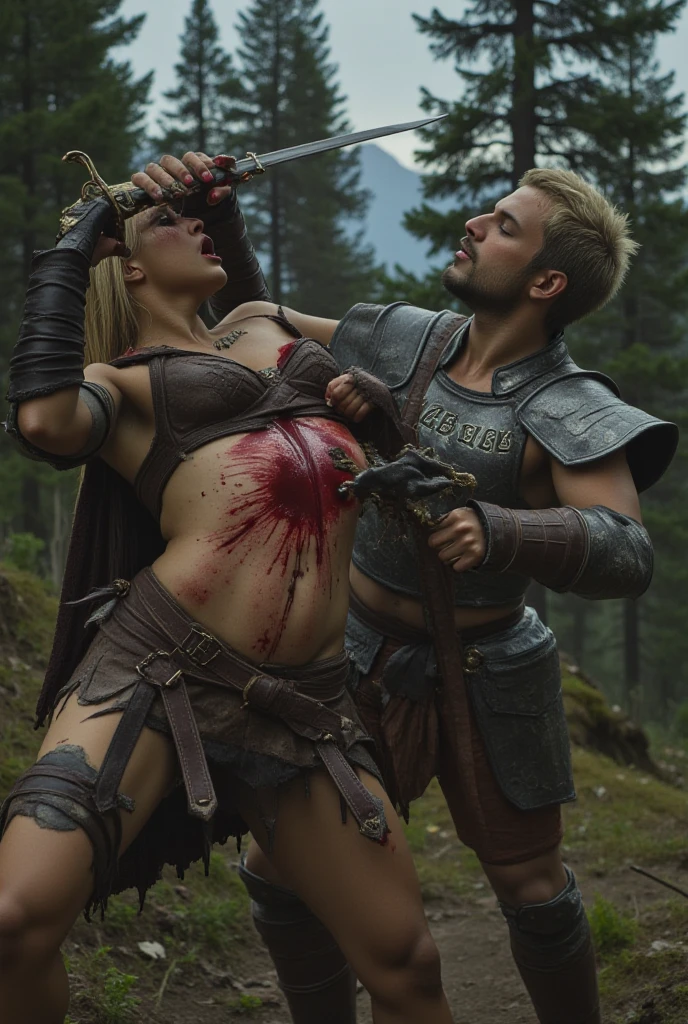 A terrifyin witches with a furious face rapes woman, a hellish chamber in the background, horror and grotesque, a nightmarish sight, insane orgy, creepy sex scene, mutation, giant rotten penis, broken ass, flesh and bones, dead bodies, necrophilia, canibalistic sex, blood and meat, creepy cult