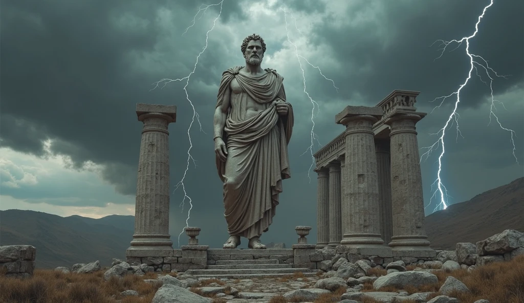 Stones rising to the sky, 4k ultra detailed image of marble