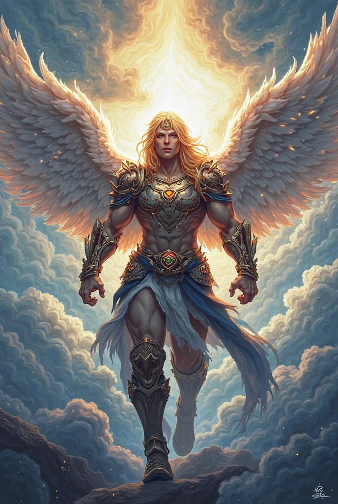 NSFW , 32k,masterpiece, best quality, detailed face, natural eyes,1man, solo mature man, muscled and mature, stephen amell as an angel , TOTALLY NAKED wearing a see thru transparent robe with THIN golden embroidery , SHOWING HIS COCK AND wearing 2 very WIDE angel's wings , showing muscles ,floating and flying in the sky with clouds , full body, intricate Detailed background at sunset