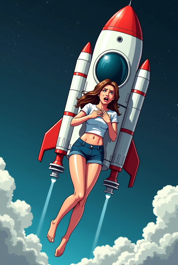 ((ExtremelyDetailed ( KAWAII Girl flying with Jet blade:1.37) in WHITE at Dusk Enoshima Beach)), (masterpiece 8K TopQuality) (ProfessionalPhoto:1.37), {(Standing Full Body:1.2)|(from below:1.2)}, Different types of hair colors, {(White skinny(School Swimwear))|(SchoolUniform with micro shorts)}, {Detailed Childish hand|Hidden hand|Armpit|Different types of breasts of various sizes from HUGE to FLAT|(Clearly Visible the shape of Butt)}, Joyful Expressions LifeLike Rendering, PerfectLighting, Dazzling Horizon, (Starry IridescentParticles:1.32) ColorfulClouds