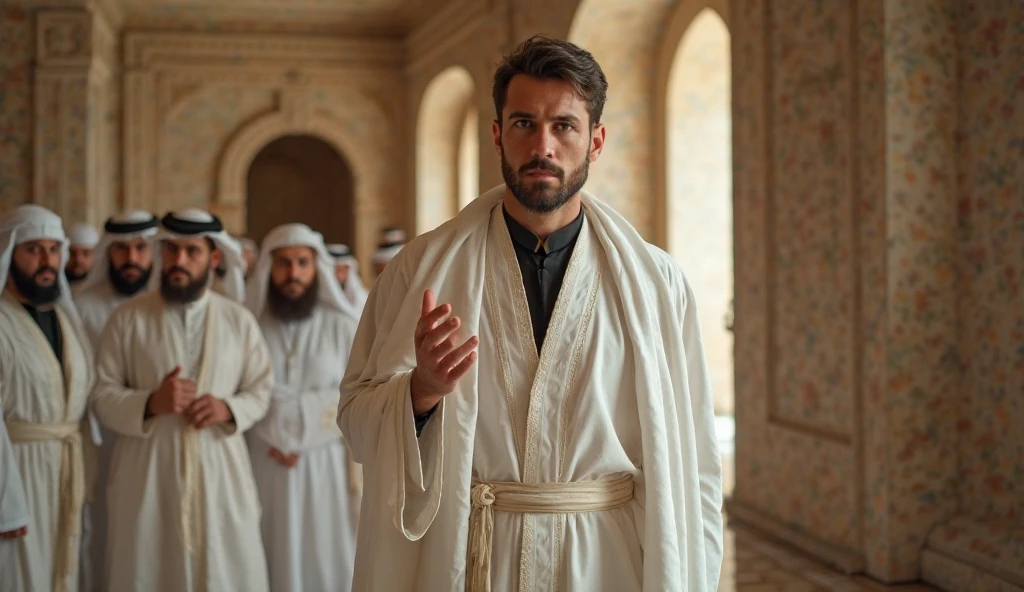 Tom cruise look like a imam with Al Khala and pagri,at Delhi Jama Masjid
