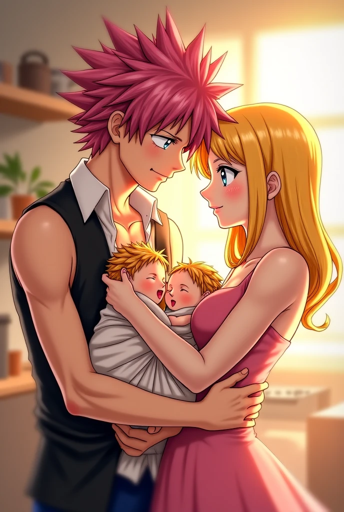 Son goten hugging rias gremory anime version