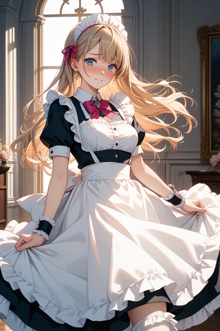 Highest quality,Highest Resolution,Maid,