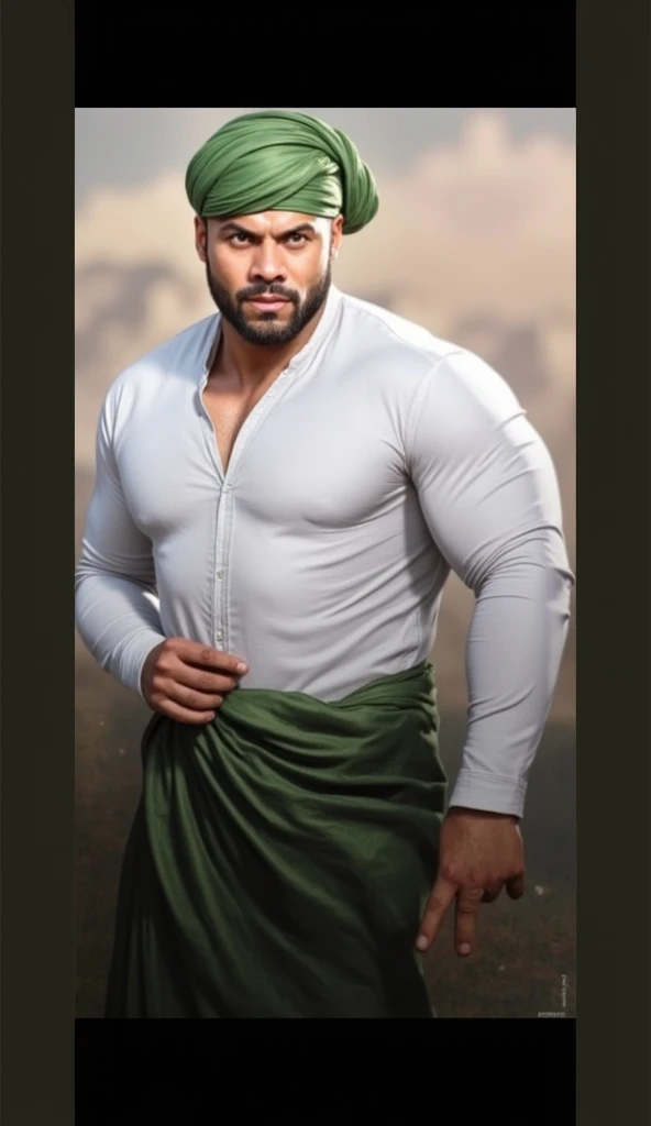 A sexy man wearing kurta, diwali festival, beautiful background , nsfw, homoerotic ,penis