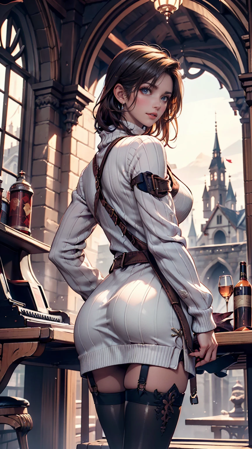 detailed woman face looking at the camera, blue eyes, hot (((thick red lips))), mouth open with sensuality, correct deformed fingers, photorealistic, sharpened eyes, (((eyes to the camera))) slightly smiling