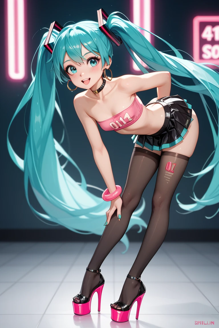 1girl,solo,mega man style,((dynamic pose)),standing,