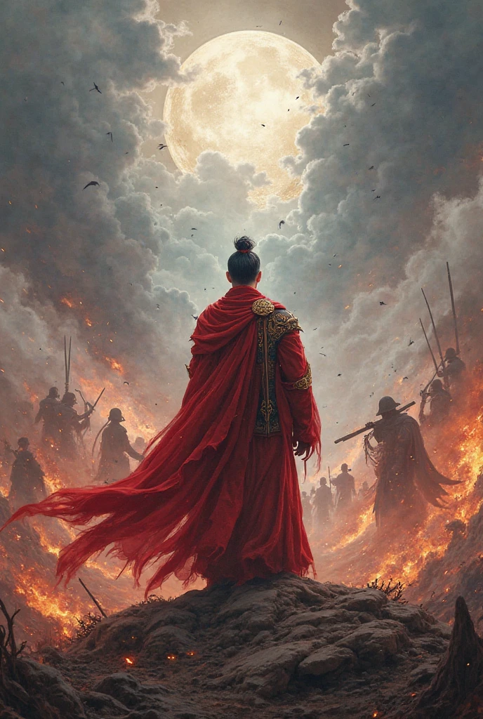 The story begins with a dramatic scene of Fang Yuan, the protagonist, standing amidst a chaotic battlefield. Once a revered and feared demonic cultivator who pursued the ultimate path of eternal life, Fang Yuan is now facing the combined forces of righteous and demonic factions. Despite his overwhelming power and unparalleled cunning, his enemies' sheer numbers and resources have backed him into a corner.