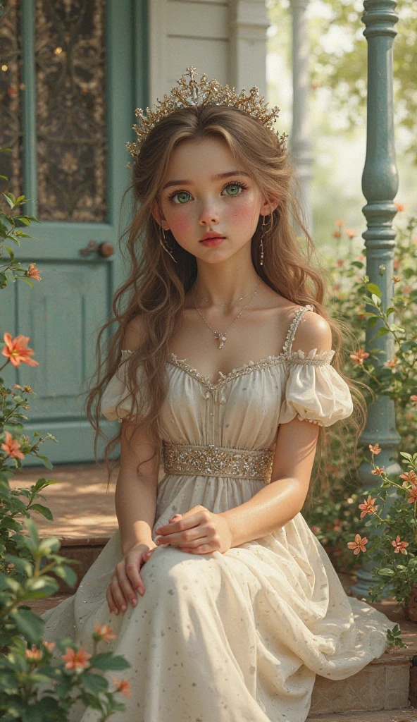 1girl wearing summer dress, portrait, cowboy shot,   S158_JosieLane
