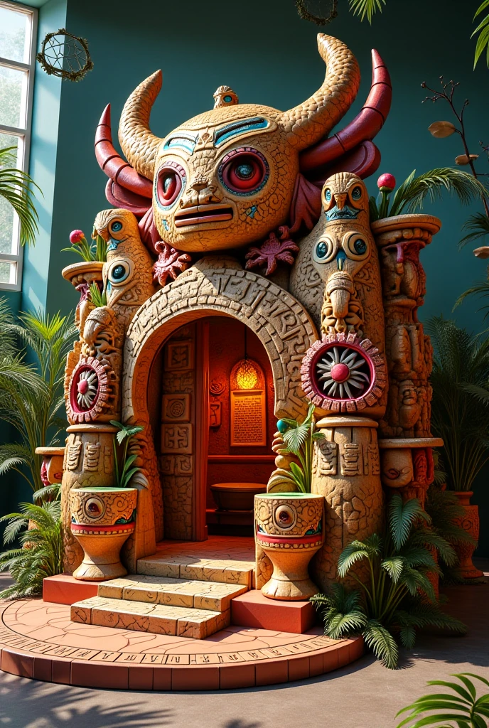 mayan,Resplendent,gameicon,highest masterpiece,high qulity,Temple