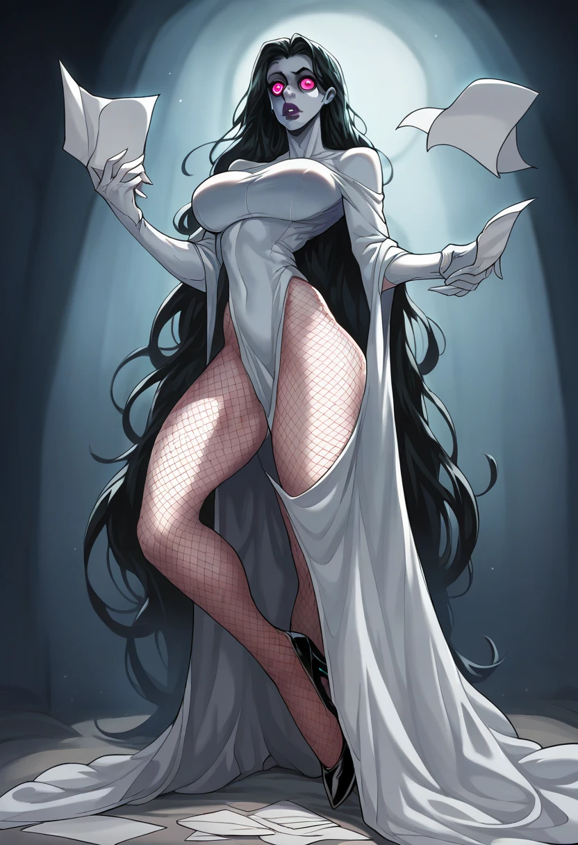 masterpiece, best quality, 1 girl, solo, Kikyo as witch, halloween background, witch,bats, evil pumpkins