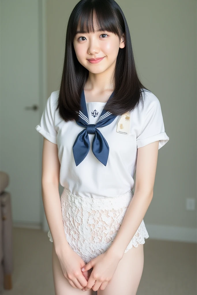 Change of clothes、Primary school students、summer、Upper Body