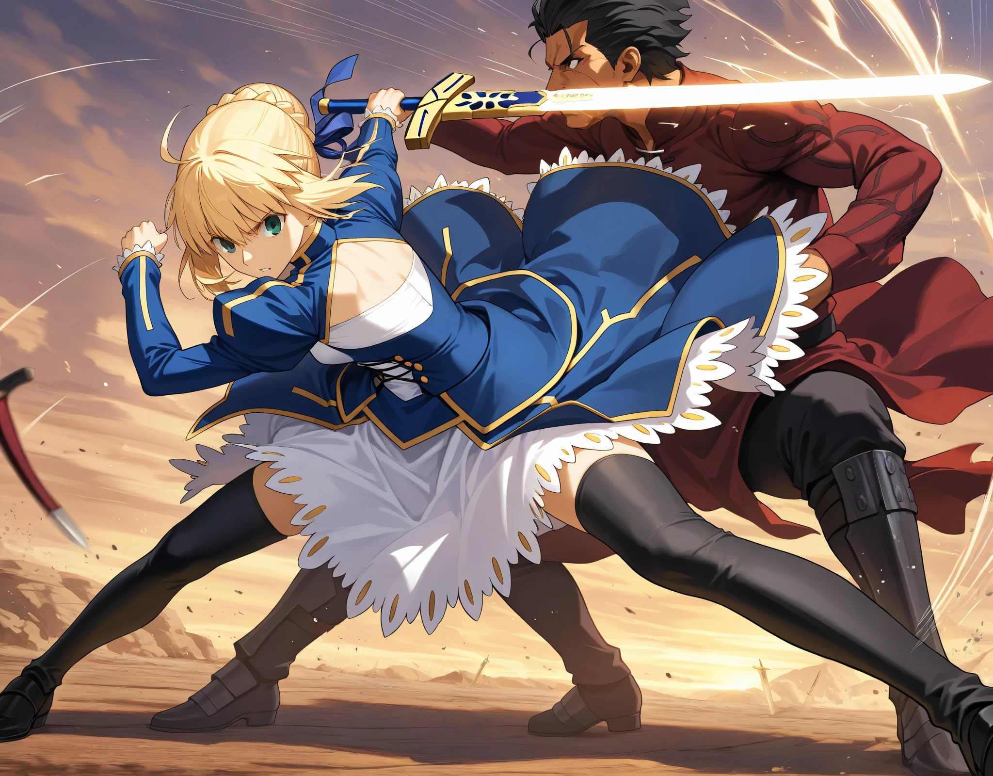 Nsfw,sex,(((1girl,1boy,sex from behind,vaginal ))),masterpiece,ultra detailed eyes, glowing ,highest detailed face,highest detailed skin,highest detailed hair, Kyoto animation,highest quality, High resolution, anime coloring,violet evergarden, (((Braid, hair ribbon, red ribbon, jewelry, white ascot, brooch, blue jacket, long sleeve, brown gloves, white dress))), long dress, in the forest,all fours,crawling,