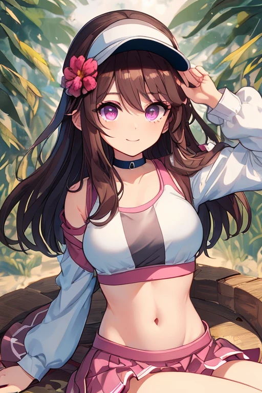 score_9, score_8_up, score_7_up, score_6_up, score_5_up, score_4_up, source_anime, rating_questionable,
1girl, looking at viewer,
(14 years old, pink eyes, cute eyes, pink ribbon, light brown hair, medium long wavy hair, two small buns, bangs, small breasts, flat chest),
opened mouth, embarrassed, sweat, blush, pink swimswit, in the river of the forest,
good_hands