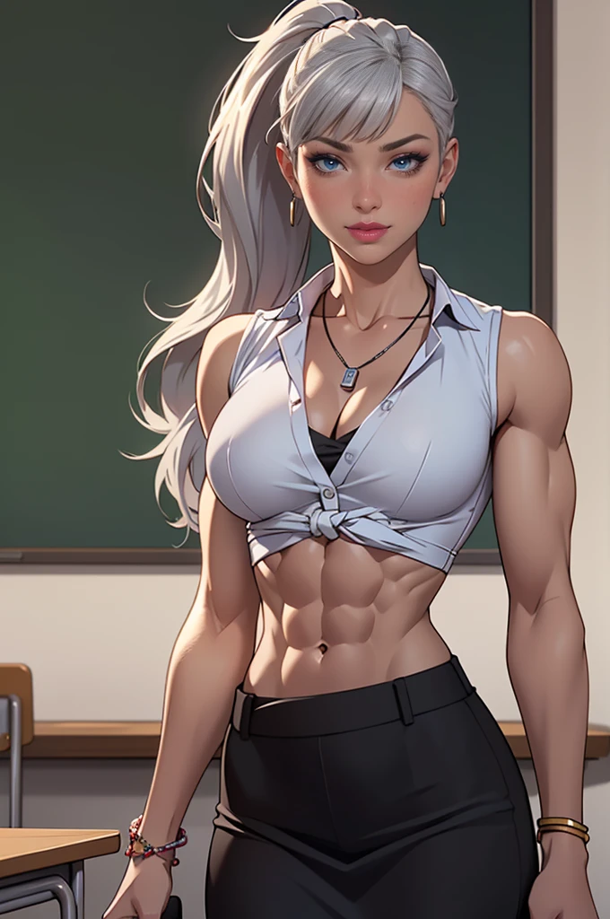 score_9, score_8_up, score_8, score_7_up, score_7, score_6_up, score_6, cute russian model, 21 years old, ultra detailed face, 1girl, pov focus on belly, bare shoulders, bare belly, thin nose, deep green eyes, tan skin, soft skin, dark grey hair, wet hairs, long hair, braids, shivering, messy hairs, freckles, messy mascara, blush, sweat, medium breasts, wet skin, laced tiny undies, kneeling on a wooden desk, neon lights, night time, nose focus, view from below, masterpiece, vox machine style,grab waist (dynamic lighting)