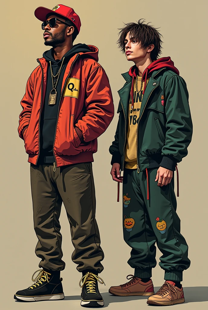 hyper realistic link from the legend of zelda with eyebags weaing a black beanies and a yellow jacket and black joggers with two white stripes down the pant legs wearing nike air force jordons glowing blue while smoking a cigarette outside of a nightclub