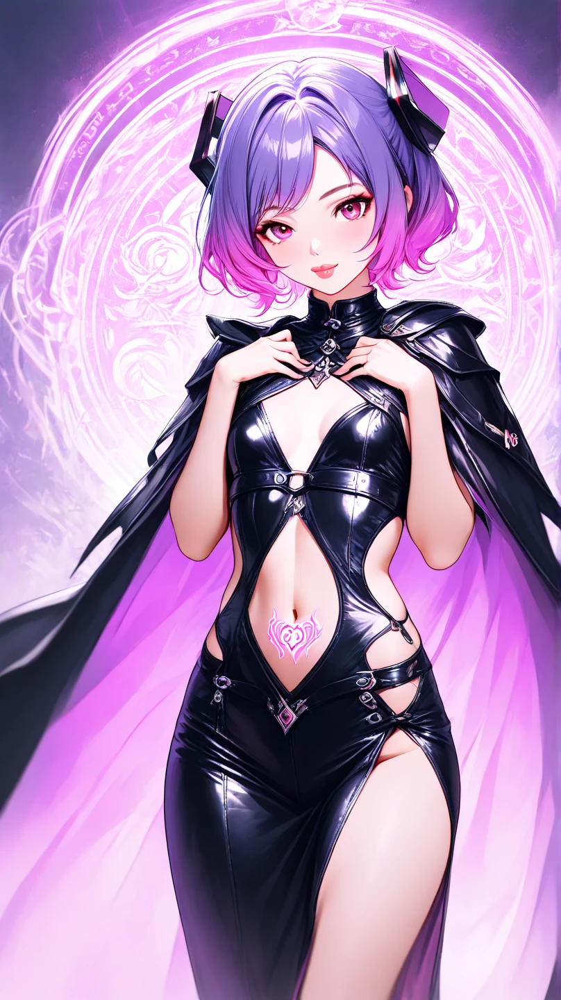 (sexy fashion photo. style of [Cathleen McAllister|Ilya Kuvshinov|Loish|Daniela Uhlig|Ross Tran]:1.4), (Netherworld Specter:1.4), In an otherworldly realm, surreal colors, ethereal movement