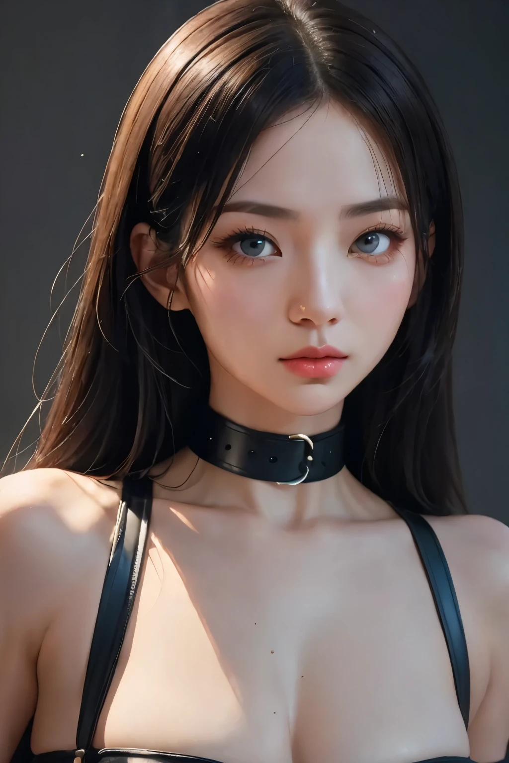 Angry Face, BDSM,slave,Rubber,Black Corset,Bondage,Collar,NSFW,((Best Quality, 8k, Masterpiece:1.3))), Crisp Focus: 1.2、(Layer Cut, Big:1.2),Beautiful Woman with Perfect Figure: 1.4、Slender Abs:1.2、Wet Body:1.5、Highly Detailed Face and Skin Texture、Detailed Eyes、Double Eyelids,Long Hair