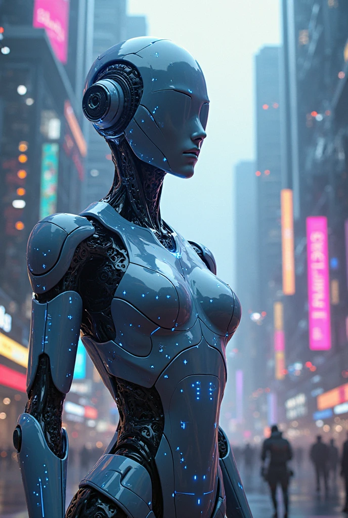 Female warrior,war frame,complex pattern,Heavy metals,energy line,anonymous,bright eyes,elegant,excruciating,white and blue uniform,,helmet,Alone,modern,city,street,Dark Clouds,Thunder,heavy rain, ,Impressive lighting,,(Masterpiece:1.2), Highest quality, High resolution, Beautiful detail, high detail, perfect light, helmet, Dark Clouds, desert