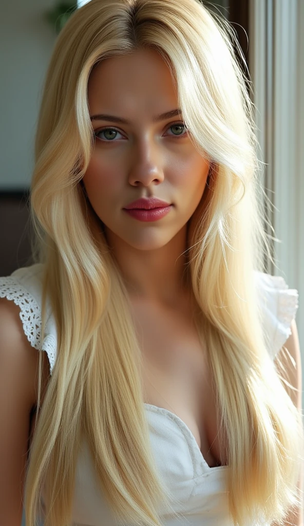 (masterpiece:1.3), (8 thousand, realistic, RAW photos, best quality: 1.4), (1 woman), Beautiful body, blonde hair , 