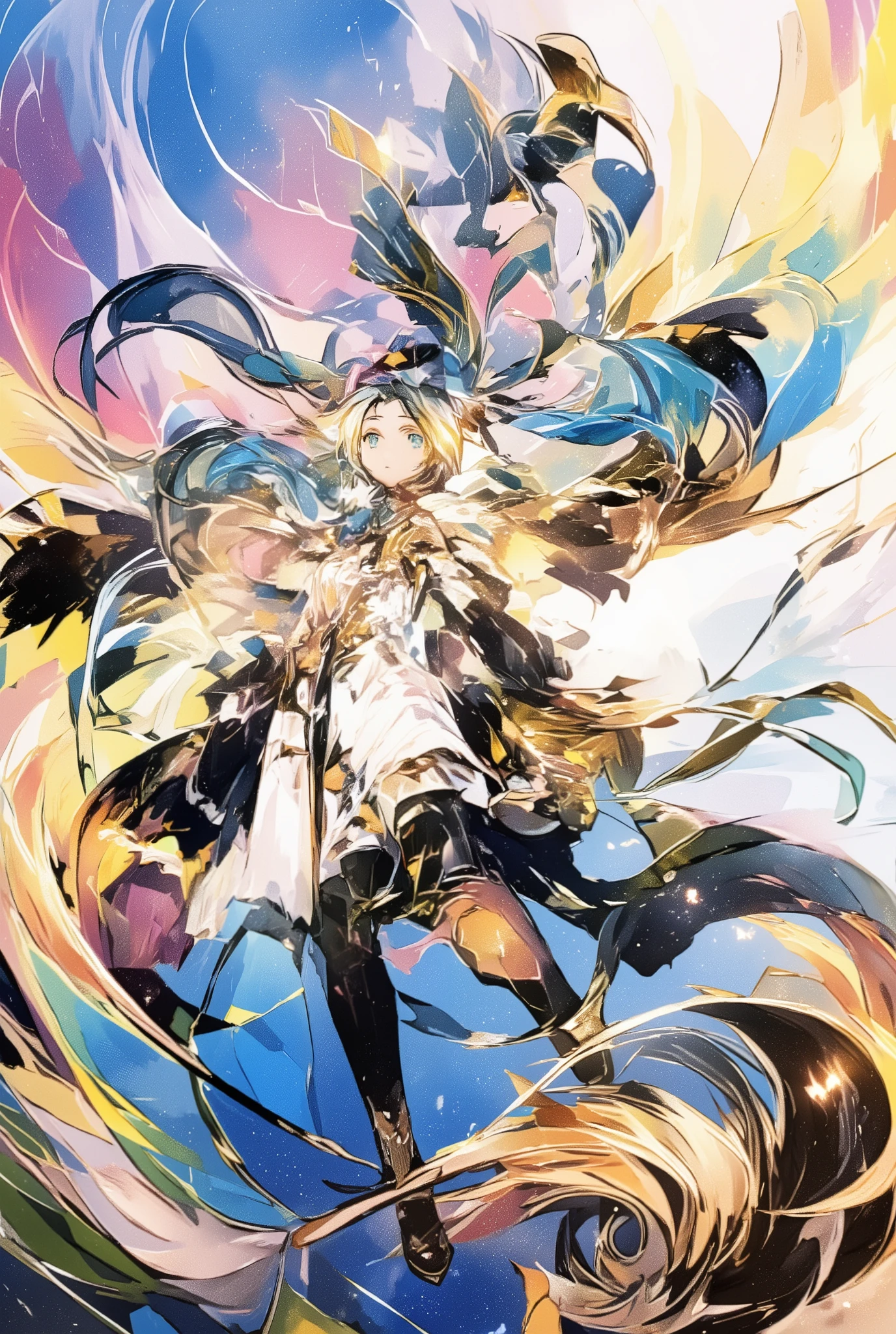 ( masterpiece、 Best Quality、 Best Quality、official art、 beautiful and beautiful :1.2)、(one girl:1.3) Hatsune Miku、twin tails, beautiful breasts,multiple views, pencil happentch, (happentch:1.25), best quality, Graphite \\(medium\\), happen, gradation , rainbow, Note, Line Draft, Hi-Res, ABSARD DRESS, (超Hi-Res:1.1), ( illustration of a woman with a penis :1.1), ( Infographic:1.2), pajamas, (Coherent Background :1.15), (Alone), perfectly drawn hands , standing, cohesive background , paper, action, (detailed manga illustration:1.1),
Guzzling ,
Full, twin tails, 1 girl, official art, wallpaper, very well detailed, (((very well detailedな目と顔))), shut up., masterpiece, Best Quality, real portrait , (ZenTangle, Mandala, Tangle, EnTangle), Complicated clothes, very well detailed, Dynamic Angle, the most beautiful form of chaos, elegant, brutalist design, Vivid Colors, Romantic Chinese Flowers