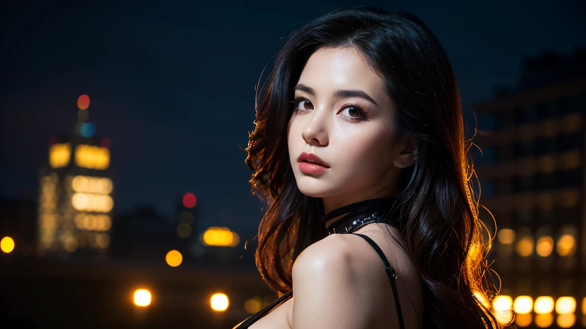 [nudity, explicit] (masterpiece, realistic:1.3), (extremely intricate1.2), (photorealistic:1.4), (extremely delicate), (ultra realisic:1.3), hyperrealistic photography, extremely detailed CG unity 8k wallpaper, HDR, RAW photo, dsir, ultra wide camera, night ambience, artst style, (photographed on a Canon 5D, 105mm lens, F/1.4 aperture), full body, nude, shiny skin, realisic skin, huge (gingantic) breasts, the pose, infirmary, good hand, good face, high-res, head:1.3,((Hasselblad photography)), finely detailed skin, sharp focus, (cinematic lighting), collarbone, softlighting, dynamic angle, [:(detailed face:1.2):0.6], wide resolution, cleavage,(((city background))), outside,