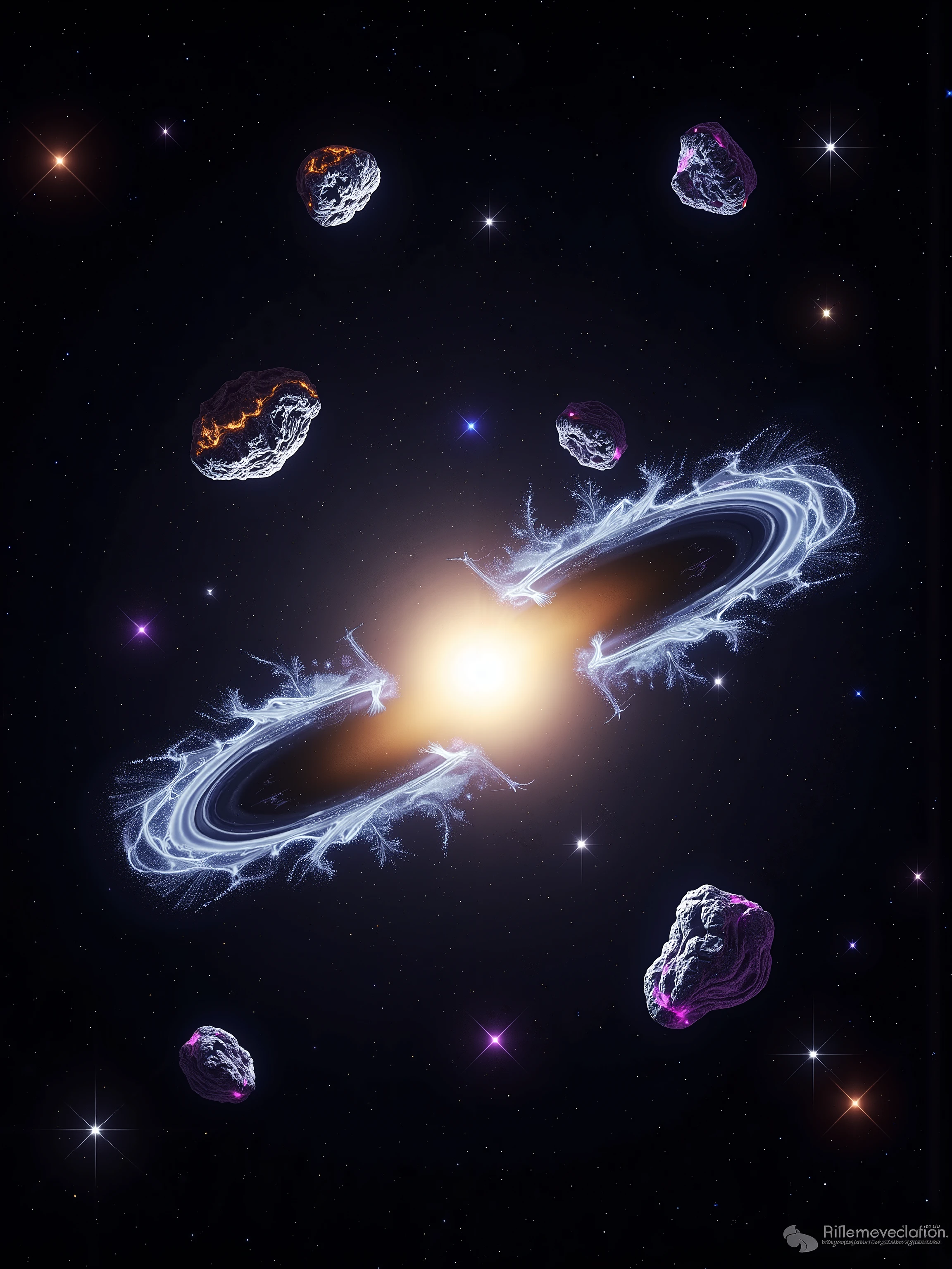 Space Rift Texture A Glowing Portal