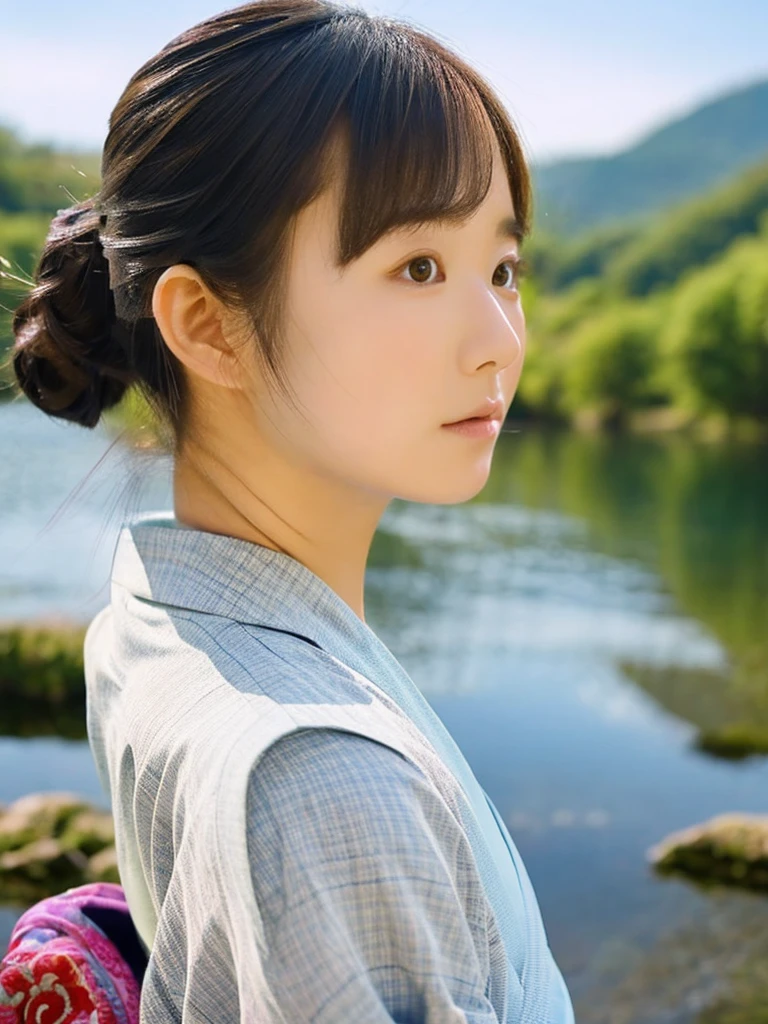 ((Highest quality)), ((masterpiece)), (detailed),Perfect Face,Japanese,landscape,Beauty,cute,Upper Body