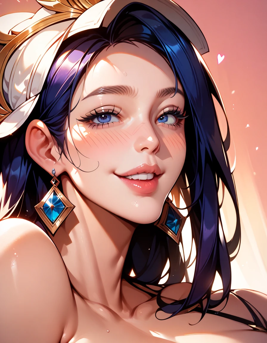 (best quality:1.5, High resolution, Ultra HD, 4K, Detailed lighting, Shaders), (High quality eyes), ( Perfect fingers), Curly hair, Gradient hair, Large Breasts, Mature woman , (View), White background, Colored eyeshadow, Dramatic Lighting, Bright Eyes, Emotional expression, Gold earrings, Exquisite facial features, soft skin, High cheekbones, White background, Don't look for the camera, Lean over, Behind the camera, whole body,skirt