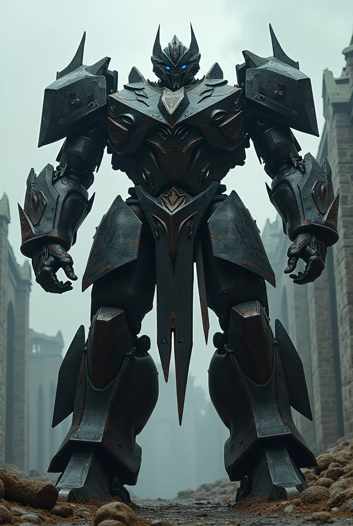 photo of intimidating (NeonMutation ChaoticSpheres GrimKnights:1) Future Cyber Centurion, standing in front, style by MushroomLove