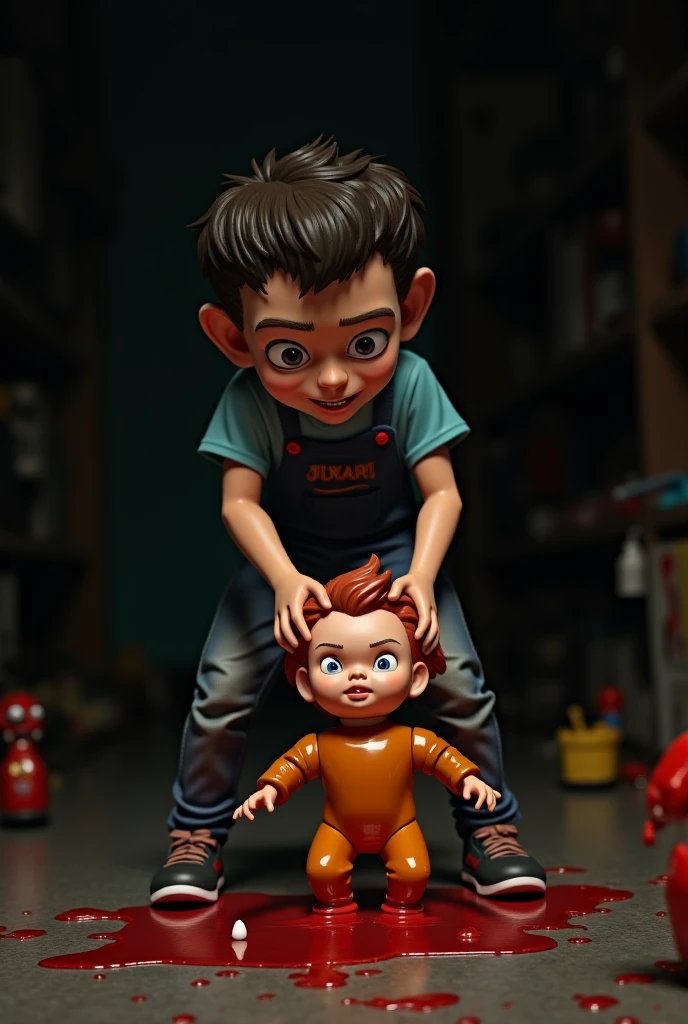2boy demons, incubus , romantic seductive glare,young looking skinny toned, horns on head black hair, (Powder blue skin), abs, cute, multiple boys, sucking each other 8k perfect face full body, ((huge penis))