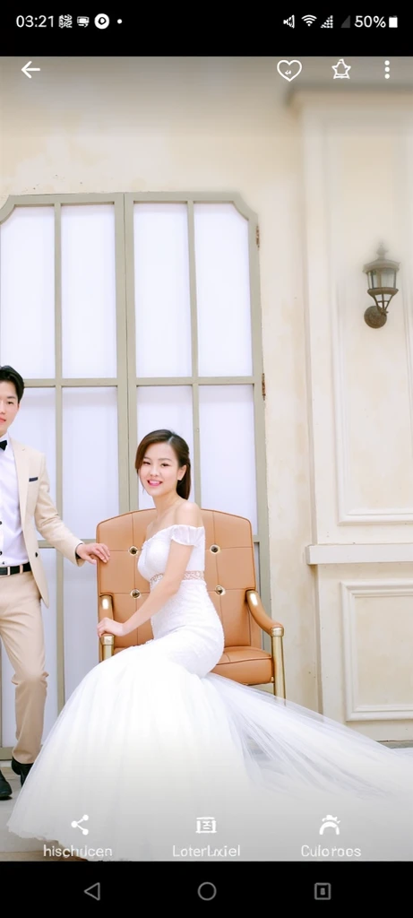 Chinese modern western style wedding scene。RAW photos,Best quality,(reality,照⽚reality感:1.3),masterpiece,Extremely exquisite and beautiful,High resolution,Original,Perfect lighting,(Extremely detailed CG:1.2),Unification,2k wallpaper,Amazing,fine