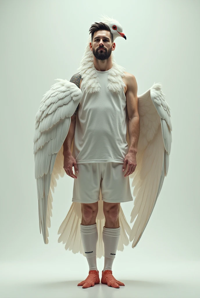 Add legs, angel's wings