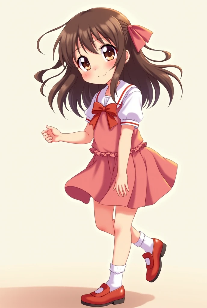 Anime 2000s, moe artstyle, anime eyes 2000s, fullbody, random pose, cute girl, Kyoto animation 2000s anime, FULLBODY, fullbody