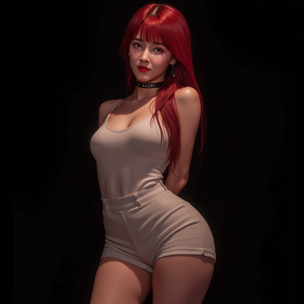 masterpiece, Ultra realistic, 16k, high quality, incredibly detailed, dream aesthetic, nightmare atmosphere, cinematic, work of art, (sharp focus: 1.5), (photorealistic: 1.3), featured (Beautiful red-haired girl), Rias Gremory (from high school DxD), cinematic, detailed, 4k sharp focus, realistic. Gorgeous. goth makeup. Seductive. Long red Messy hair (messy fringe), framing her pale, (pale-white skin) alabaster skin that seems to glow ethereally. Her attire is goth. Voluptuous form. Turquoise blue eyes (intense eyes look). A symmetrical face ::2 goth clothes + trending on artstation + fantasy art + realistic cloth + fractals in the background, flowing hair --aspect 9:21 --uplight his otherworldly beauty. realistic skin texture, pale-white skin illuminated. realistic perfect shading. absurdres, realistic textures. solo, alone, 1girl. looking at viewer. female muscular body, toned body, defined muscles. Large natural breasts, cleavage. pantyhose, a (scarlet-red) royal queen dress adorned in gold (realistic texture). In Different positions at different angles. Night background. unbelievably real, best quality, Photorealistic.