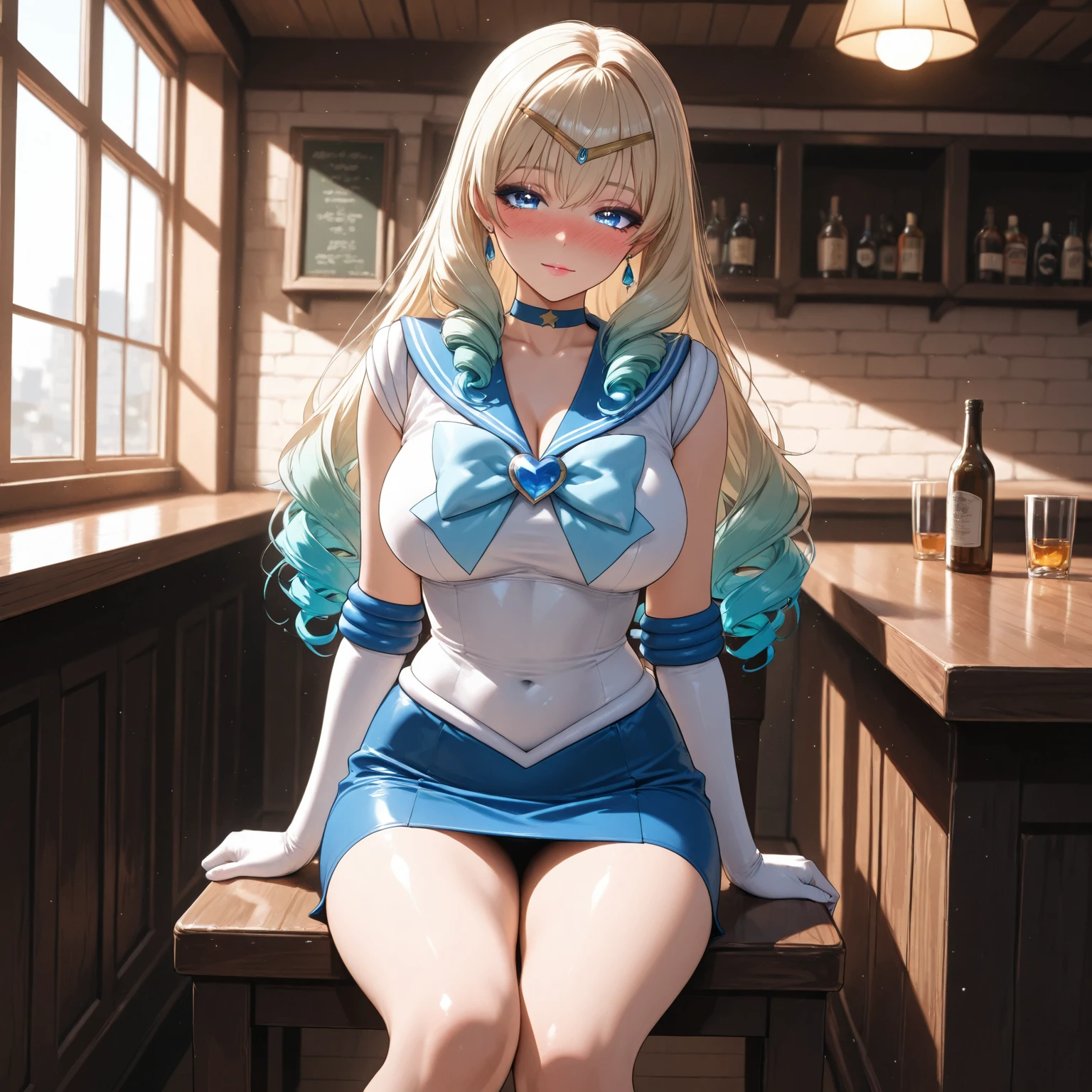 (masterpiece,Highest Resolution,4K High Resolution,Crisp image quality)Pussy juice,,(Ultra HD,Detailed Hair,(Piledriver insertion sex:1.2)blonde,((Pussy juiceドバドバ:1.5)),blush,Inserting the penis into the vagina,R(Realistic beautiful pussy)Chest shaking violently,