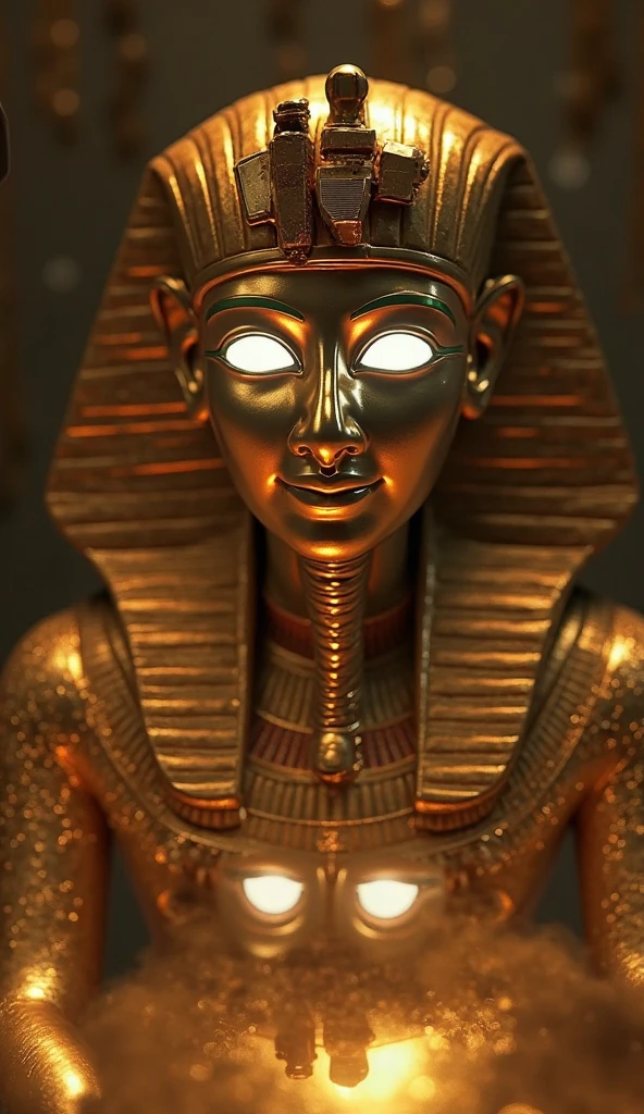A mystical sphinx with a lion&#39;s body, einem Menschenkopf und einem Drachenschwanz, who asks puzzling questions and answers with devastating magic. He looks scary.