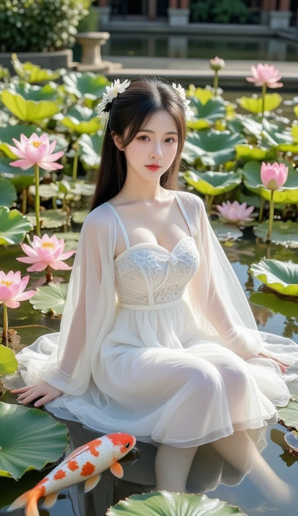 best quality, Delicate face,beautiful visual work, lifelike, eternity, black hair, Smile, Detailed Background, Delicate face,blush,cold,((masterpiece))、(top quality)、8k、high detail、Super detailed,41-year-old female, masterpiece、born、Scenes resembling fairy tale illustrations、intricate details和複雜的設計、Beautifully、magic、capricious、 Beautifully、Dream aesthetics、「𝓡𝓸𝓶𝓪𝓷𝓽𝓲𝓬、ethereal、charming、fickle、magic」、realism、Visual effects、FXAA、SSAO、Shader、voiceless、ambient lighting、Tone mapping、High resolution、Ultra high quality、Million pixels、(8K resolution:1.10)、8k、8k以下、8K resolution、high detail、intricate details, (high quality:1.2、masterpiece:1.2、:1.21)、(41-year-old female:1.21)、(興奮地Smile)、(Surrounded by a dreamy atmosphere、Model diagram,full-body shot,Normal 2 feet,Put your hands behind you,The protrusion of the breast is visible when wearing clothes, Large Breasts, H cup chest, Don't show your fingers, full-body shot, full-body shot,full-body shot,full-body shot,full-body shot,full-body shot,full-body shot,full-body shot,hands hidden in clothes, hands hidden in clothes,hands hidden in clothes,hands hidden in clothes,hands hidden in clothes,hands hidden in clothes,hands hidden in clothes,hands hidden in clothes,hands hidden in clothes, ,hands hidden in sleeves ,hands hidden in sleeves ,hands hidden in sleeves ,hands hidden in sleeves ,hands hidden in sleeves ,hands hidden in sleeves ,hands hidden in sleeves ,hands hidden in sleeves, arms behind back, arms behind back, side view, side angle, side view photo, side angle shot,side view, side view, side view,Side angle, Side angle, in the Disneyland Park, Landmine style, long skirt,Twin tails tied with a bow。